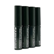 4 x Clinique High Impact Mascara - 01 Black 0.14oz / 3.5ml Each Travel Size picture