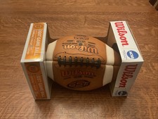 Wilson GST 1003 Official Leather Football NCAA NFHS Game Ball WTF100 picture