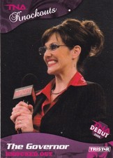 The Governor Daffney Signed 2009 TriStar TNA Knockouts Rookie Card #4 RC WCW NWA picture