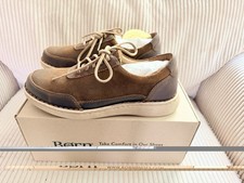 BORN Men's Brown Lace-up DUSTIN Casual Shoes Size 11 Medium With Box picture