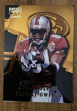 1997 Pinnacle Zenith - Rookie Terrell Owens #112 Artist's Proof picture