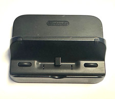Genuine OEM Nintendo Wii U Gamepad Black Charge Dock Cradle WUP-014 Tested picture