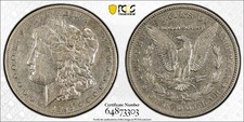 1895 S MORGAN DOLLAR **KEY BETTER DATE** PCGS DETAILS VF JUST GRADED picture