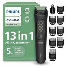 Philips Norelco All-in-One 3000 13-in-1 Trimmer, Face & Hair, Comfort Tips picture