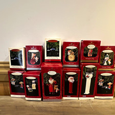 Hallmark Keepsake Ornament Lot Assorted Boxed Hanging Decorative Christmas picture