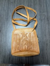 Vintage Tooled Leather Purse  picture