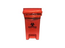 MTC Bio A8000B - BowTie Biohazard Bin w/ Hands Free Foot Pedal, 25' x 35' picture