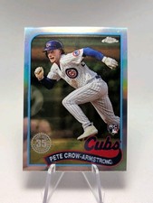 Pete Crow Armstrong 2024 Topps 1989 Chrome 35th Anniversary RC #89CB-19 Cubs ESE picture