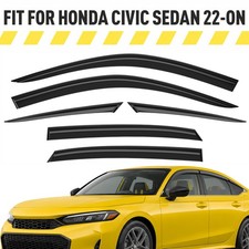 Rain Guards Vent Visors Shade for 2022-2026 Honda Civic Sedan picture