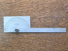 Vintage L. S. Starrett No. 183 Protractor Machinist Tool USA  picture
