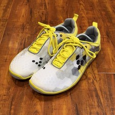 Vivobarefoot Evo Lite Gray Yellow Barefoot Running Sneakers Mens Size 45 US 12 M picture