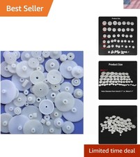 58PCS Small Gear Set: Module 0.5 for DIY Models & Robotics - Plastic Gears picture