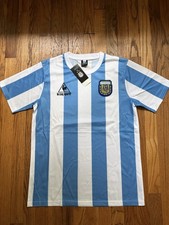 Maradona Argentina World Cup 1986 jersey, Size M. New with tags picture