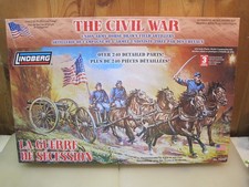 Lindberg 70350 1/16 SCALE The Civil War MODEL KIT Union Army Horse Artillery picture