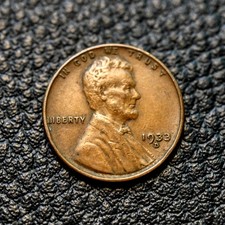 1933-D Lincoln Wheat Cent ~ VERY FINE (VF) Condition ~ COMBINED SHIPPING picture