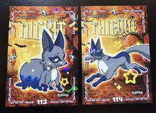 NICKIT X THIEVUL - POKEMON PRISMA HALLOWEEN CCG HOLO 2026 picture