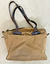 Filson Rugged Twill Zipper Tote Bag - Brown picture