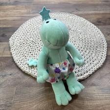 Vintage Gund Zwibble Dibble Mint Green Plush with Star Diaper 10” 1988-1990 picture