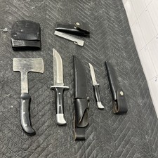Buck 124 Buck 102 Buck 106 Buck 137 knife lot vintage  picture