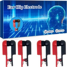 Ear Clip Electrode Double-Headed Silicone Head Comfortable Soft, Comfortable Ear picture