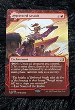 Aggravated Assault Wilds of Eldraine: Enchanting Tales Regular picture