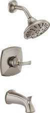 Delta Sandover 14S Tub/Shower Spotshield Brushed Nickel-Certified Refurbished picture