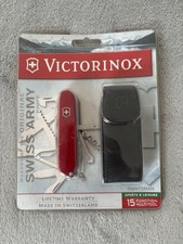 NEW In Package Victorinox Huntsmen With Sheath Swiss Made 15 Function picture