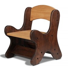 CONSDAN Kids Chair, USA Grown Hardwood Toddler Chairs,  Accent Kids Desk Chair picture