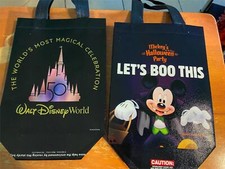 5 Walt Disney World Halloween Trick or Treat Bag Mickey Mouse 50th Anniversary picture