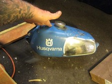 Vintage Husqvarna gas tank picture