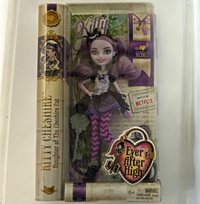 ⁠Ever After High Kitty Cheshire Doll Signature Rebel First Chapter CDH53 NRFB picture