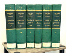 Public Papers of the Presidents: Lyndon B. Johnson 1966-1969 HC Library Binding picture