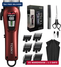 TCMKY Hair Clippers for Men Barber Clippers Rechargeable Hair Trimmer Kit picture