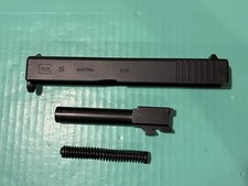 USED OEM GLOCK 19 GEN 2 COMPLETE SLIDE BARREL RECOIL SPRING MATTE 9MM GEN 3 picture