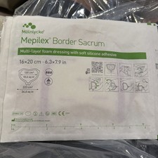 Mepilex Border Sacrum Multi-Layer Foam Silicone Dressing 6.3