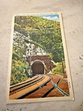 Eastern Portal Hoosac Tunnel Near Mohawk Trail Mass. Postcard Posted 1946 picture
