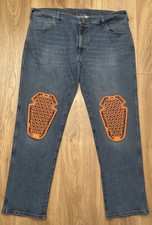 Rokker Rokkertech Legend CEAA Motorcycle Jeans Trousers D30 Armour Motorbike  picture