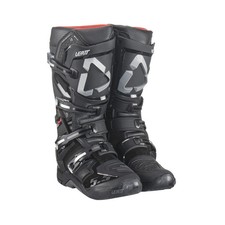NEW Leatt 5.5 FlexLock Motocross MX Off-Road Dirt Bike Boots Black SIze 9 picture