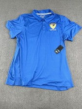 Speedo ISCA Official Blue Short Sleeve Polo Shirt 2XL NWT picture