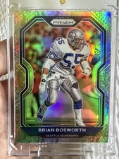 2020 Panini Prizm - Brian Bosworth #299 Camo Prizm #15/25 (only 25 copies) picture