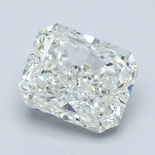 Radiant Cut 1.52 Carat Cert. GIA Natural Mined Diamond Loose J color SI1 clarity picture