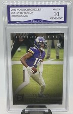 2020 Panini Chronicles Justin Jefferson Vikings Rookie #PA-23 Gem Mint 10 picture