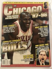 1997 Chicago Bulls MICHAEL JORDAN No Label Team Preview NEWSSTAND No Label  picture