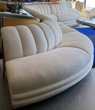 Vintage Bernhardt Postmodern Serpentine Modular Sectional Sofa – 5 Pieces (1991) picture