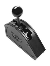 NEW B&M AUTOMATIC SHIFTER,PRO GATE,BLACK KNOB,REAR EXIT CABLE,COMPATIBLE WITH... picture