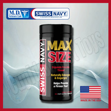 Swiss Navy Max Size 60 Caps Male Enhancement Supplement for Stamina & Firmness picture