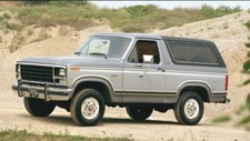 OEM 1980-1986 Ford Bronco Chrome Beltline Trim Set 9 pieces picture