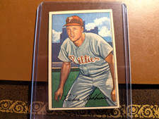 Richie Ashburn  1952 Bowman Baseball Card picture