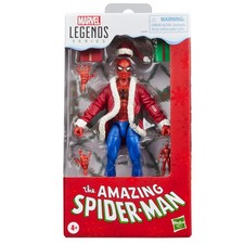Spider-Man Marvel Legends Series Holiday Special Christmas 6-Inch Actio  PRESALE picture
