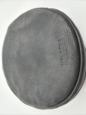 Vintage Wilson’s Leather CD Round Zipper Case Holds 44 CDs Media Storage Pouch picture